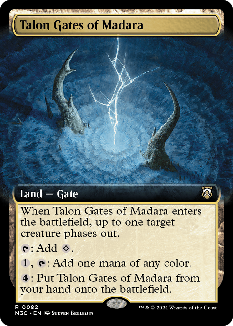 Talon Gates of Madara (Extended Art) (Ripple Foil) [Modern Horizons 3 Commander] | Chromatic Games