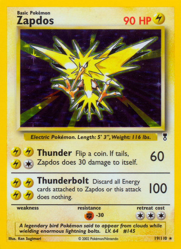 Zapdos (19/110) [Legendary Collection] | Chromatic Games