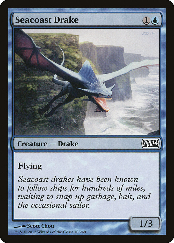 Seacoast Drake 70/249 (Magic 2014 (M14))  | Chromatic Games