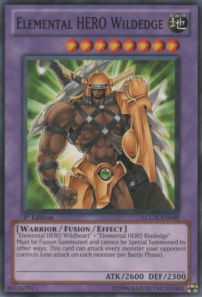Elemental HERO Wildedge [LCGX-EN049] Common | Chromatic Games