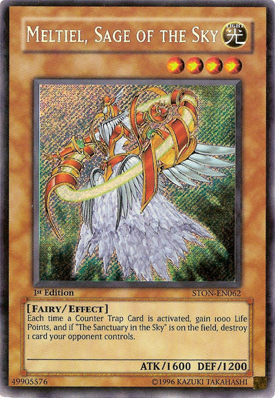 Meltiel, Sage of the Sky [STON-EN062] Secret Rare | Chromatic Games