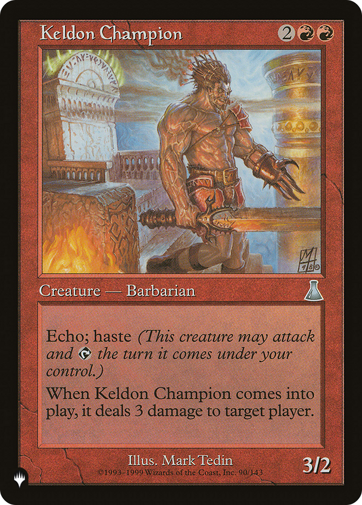 Keldon Champion [The List Reprints] | Chromatic Games