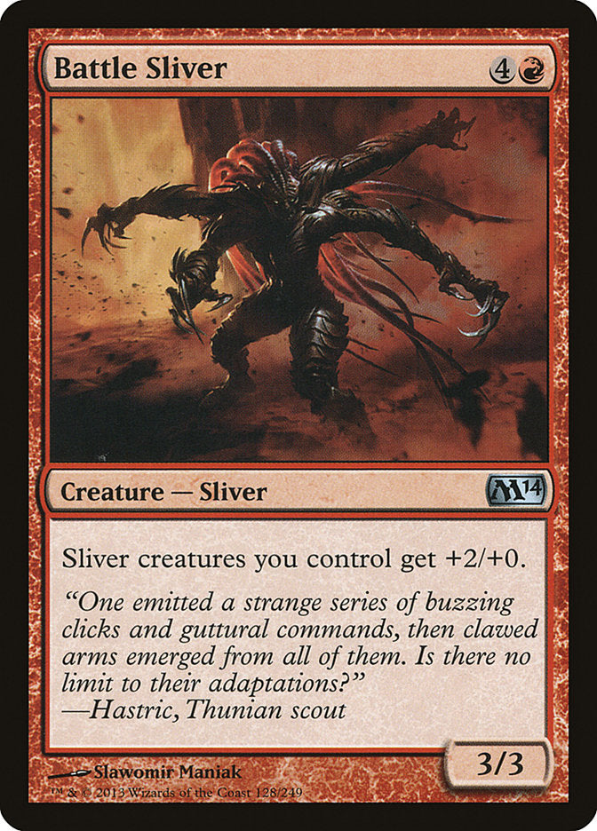 Battle Sliver 128/249 (Magic 2014 (M14))  | Chromatic Games