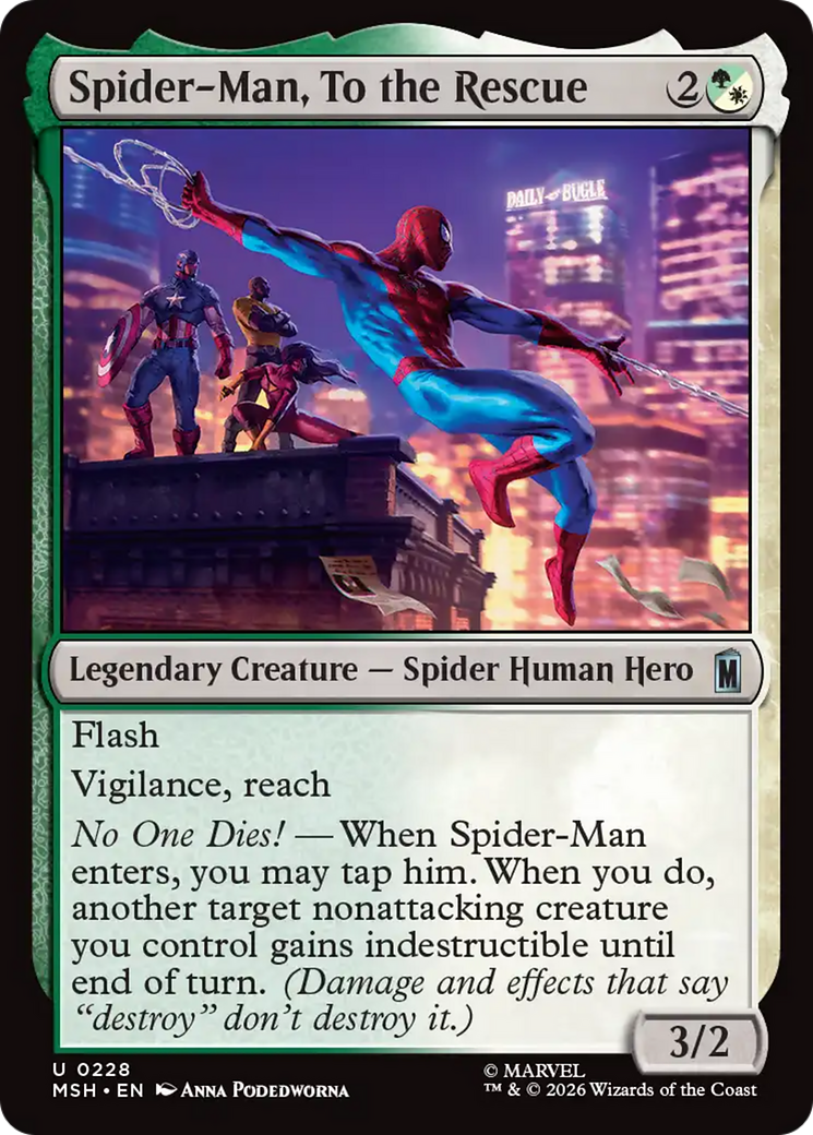 Spider-Man, To the Rescue [Marvel Super Heroes] | Chromatic Games