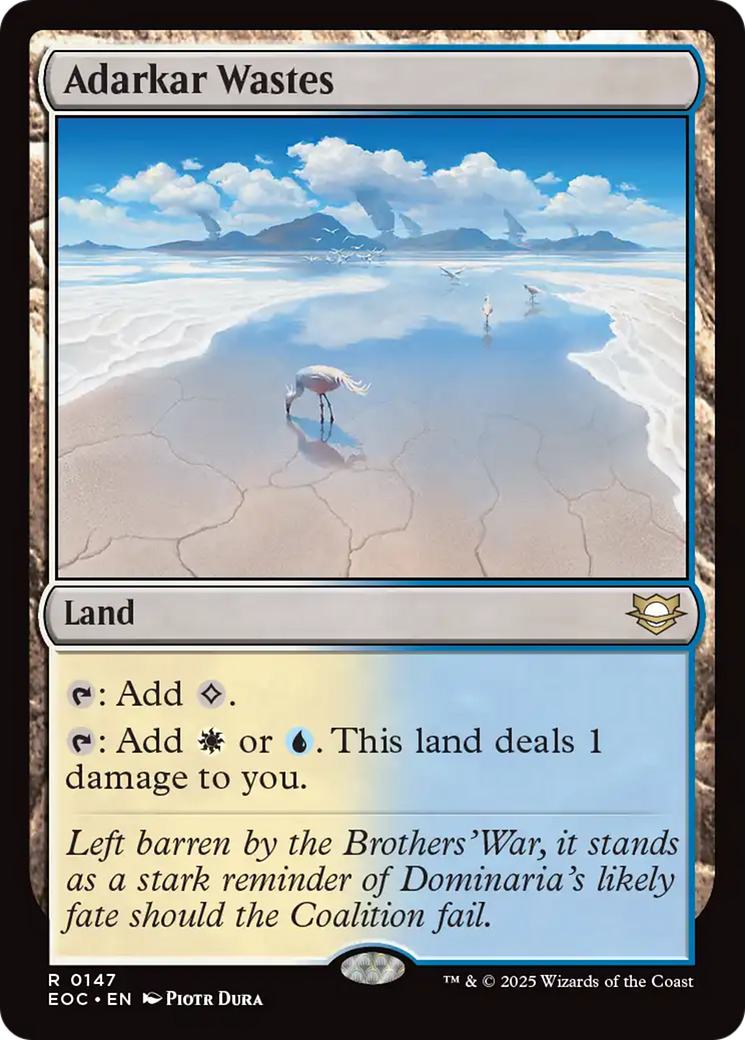 Adarkar Wastes [Edge of Eternities Commander] | Chromatic Games