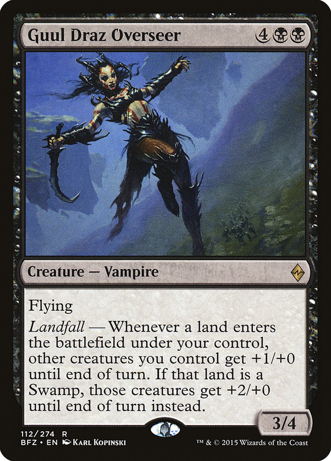Guul Draz Overseer 112/274 (Battle for Zendikar)  | Chromatic Games