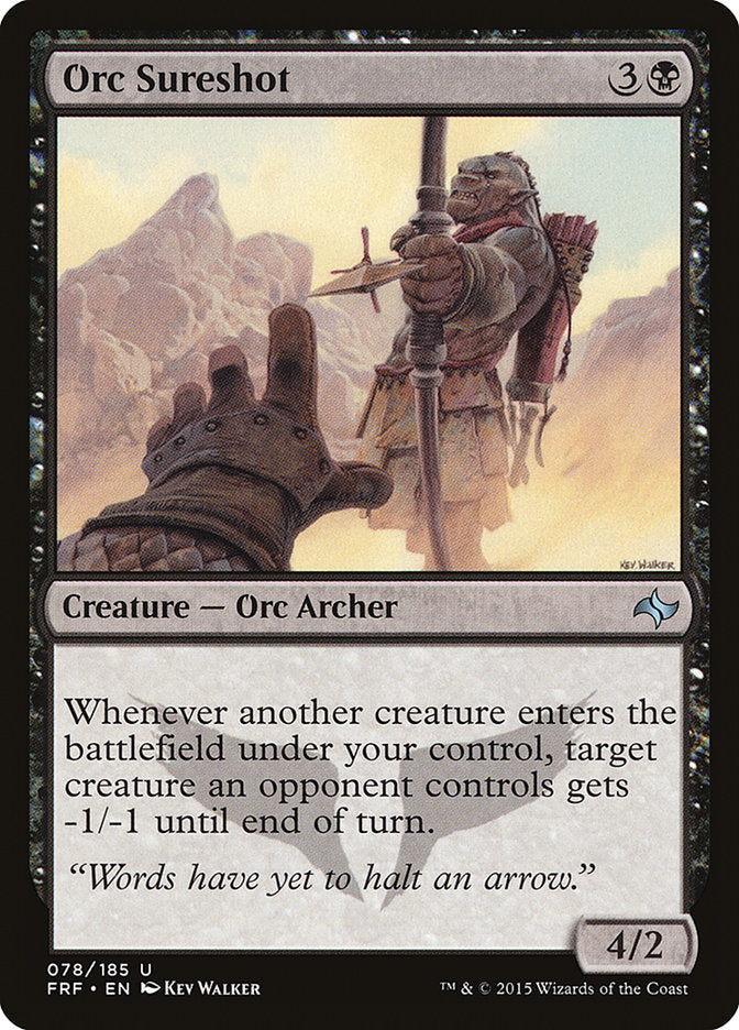 Orc Sureshot 78/185 (Fate Reforged)  | Chromatic Games