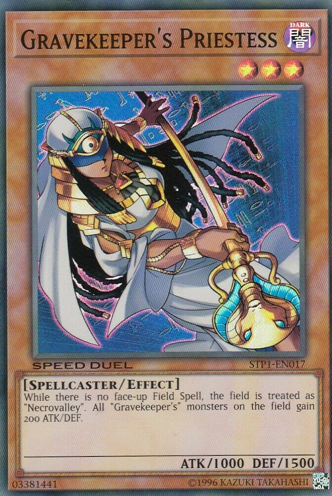 Gravekeeper's Priestess [STP1-EN017] Super Rare | Chromatic Games
