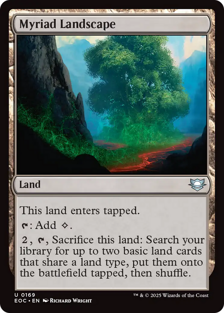 Myriad Landscape [Edge of Eternities Commander] | Chromatic Games
