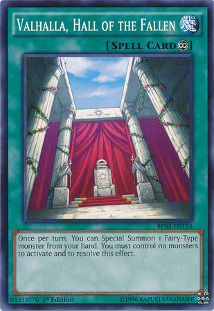 Valhalla, Hall of the Fallen [BP03-EN154] Common | Chromatic Games