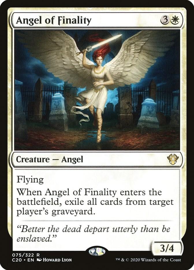 Angel of Finality 75/322 (Commander 2020)  | Chromatic Games