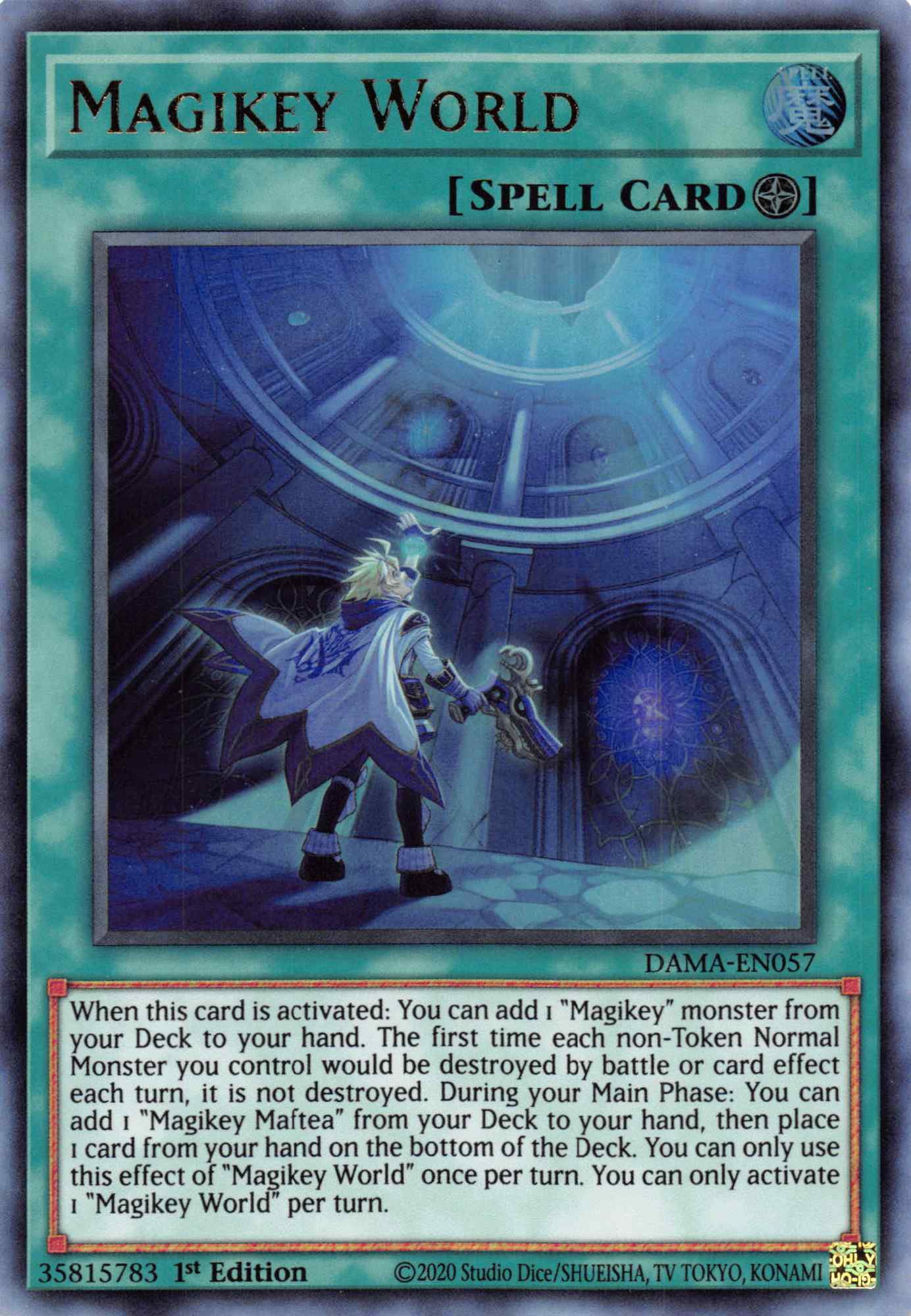 Magikey World [DAMA-EN057] Ultra Rare | Chromatic Games