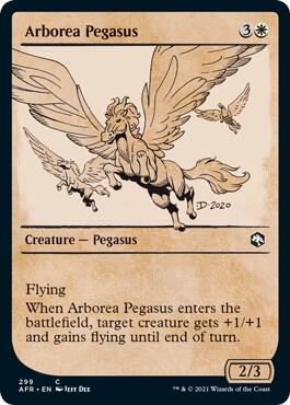Arborea Pegasus Showcase 299 (Adventures in the Forgotten Realms)  | Chromatic Games