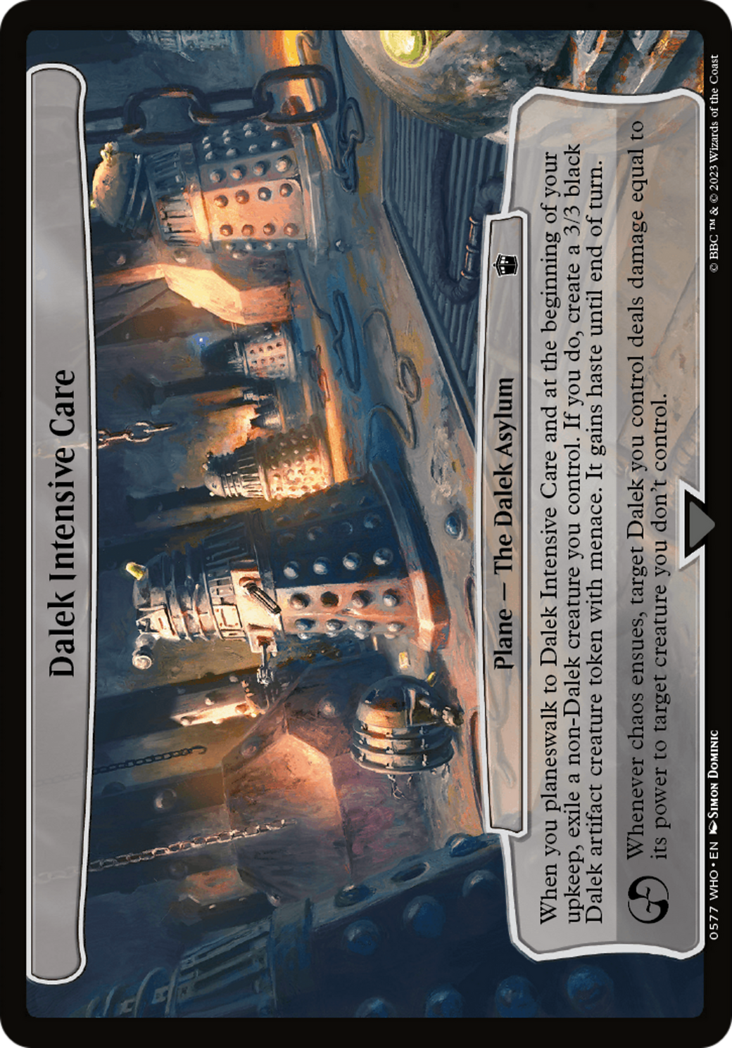 Dalek Intensive Care [Doctor Who] | Chromatic Games