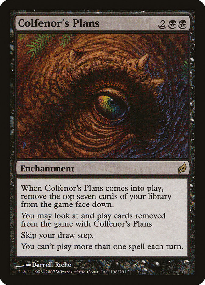 Colfenor's Plans 106/301 (Lorwyn)  | Chromatic Games