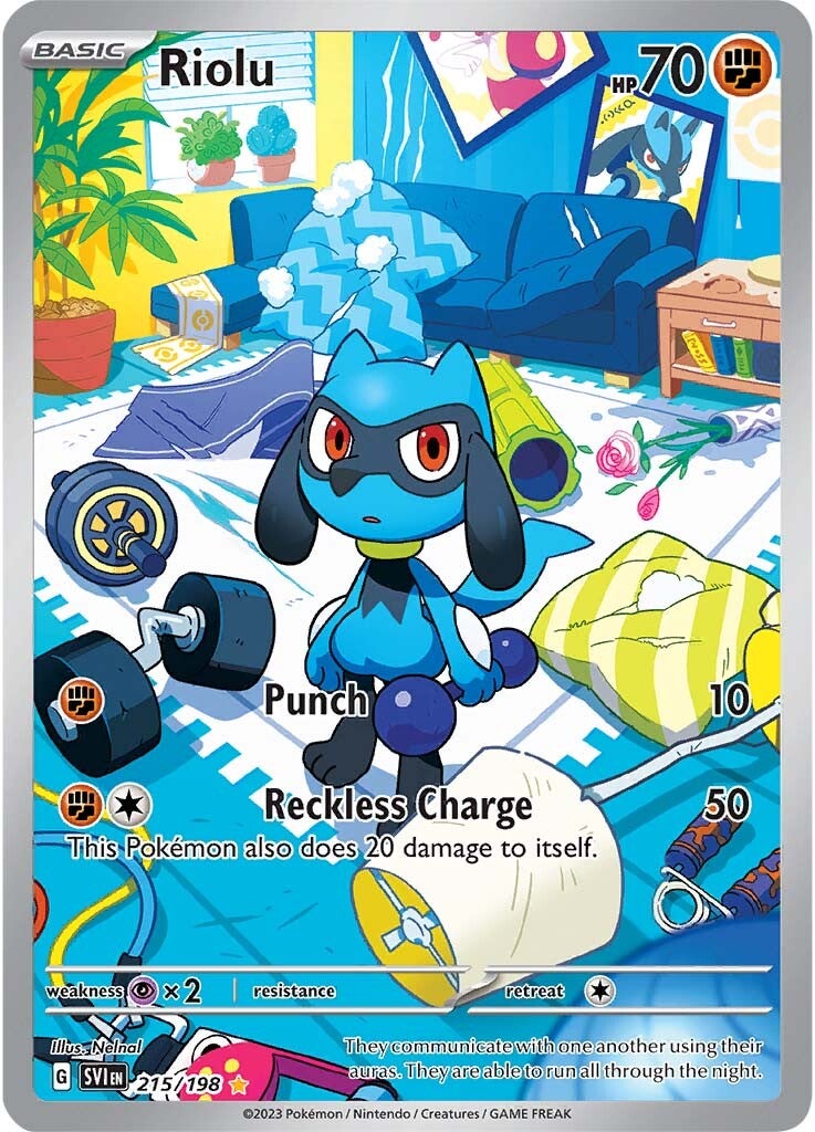 Riolu (215/198) [Scarlet & Violet: Base Set] | Chromatic Games