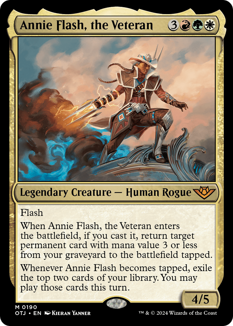 Annie Flash, the Veteran [Outlaws of Thunder Junction] | Chromatic Games