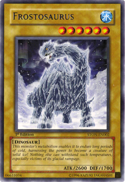 Frostosaurus [STON-EN002] Rare | Chromatic Games