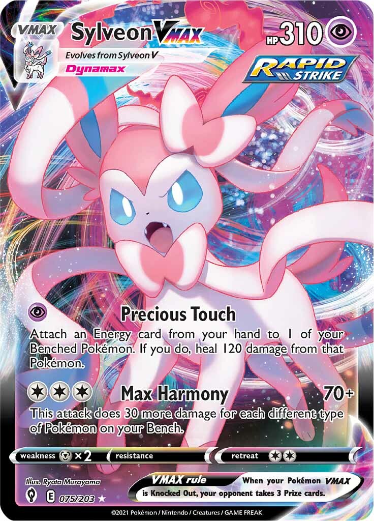 Sylveon VMAX (075/203) [Sword & Shield: Evolving Skies] | Chromatic Games