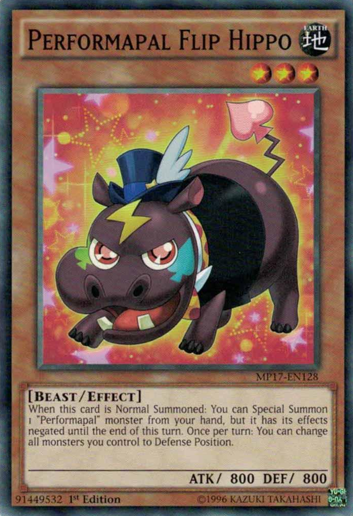 Performapal Flip Hippo [MP17-EN128] Common | Chromatic Games