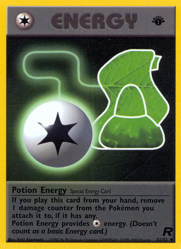 Potion Energy (82/82) [Team Rocket 1st Edition] | Chromatic Games