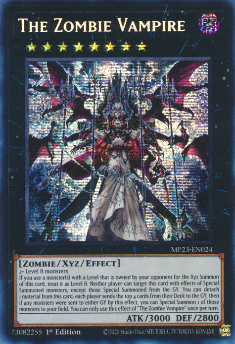 The Zombie Vampire [MP23-EN024] Prismatic Secret Rare | Chromatic Games