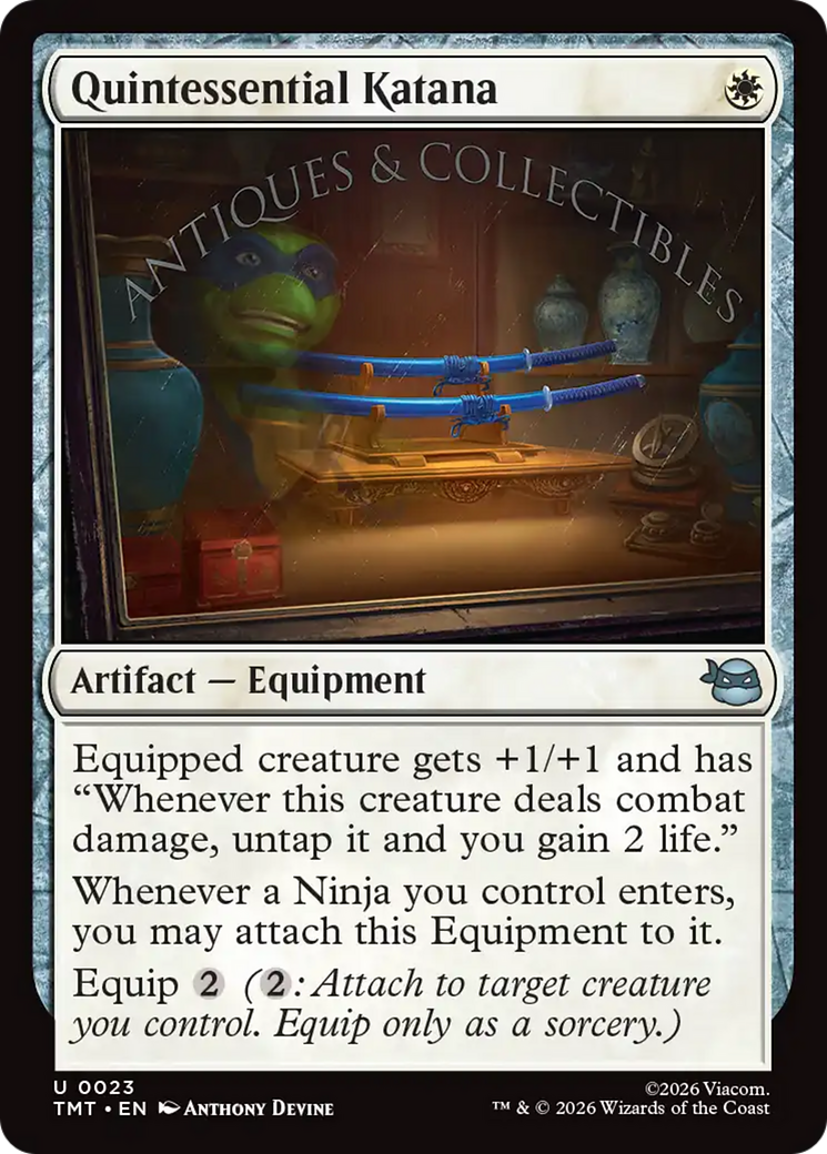 Quintessential Katana [Teenage Mutant Ninja Turtles] | Chromatic Games
