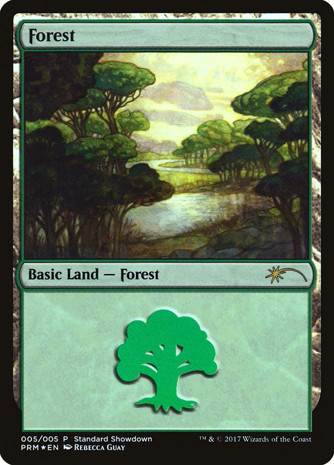 Forest (Rebecca Guay) [Standard Showdown Promos] | Chromatic Games