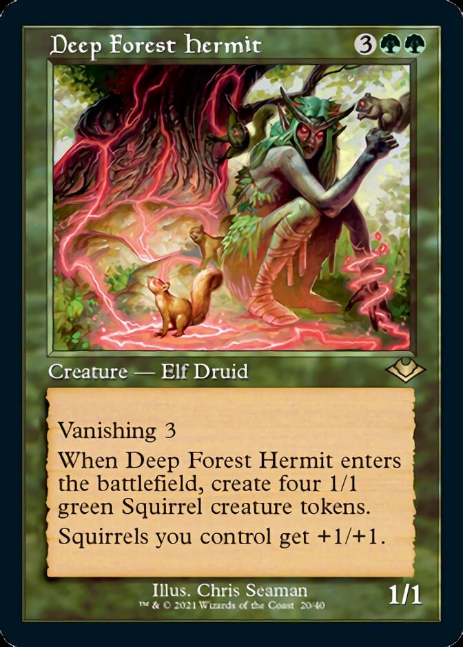 Deep Forest Hermit (Retro Foil Etched) [Modern Horizons] | Chromatic Games