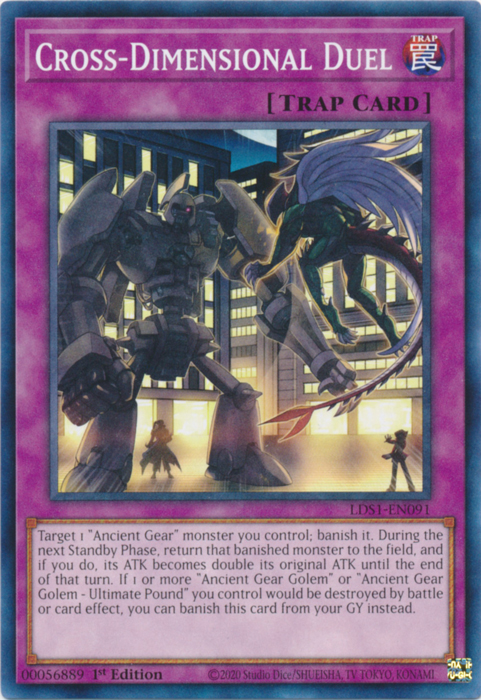 Cross-Dimensional Duel [LDS1-EN091] Common | Chromatic Games