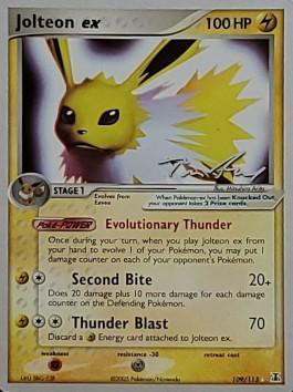 Jolteon ex (109/113) (Legendary Ascent - Tom Roos) [World Championships 2007] | Chromatic Games