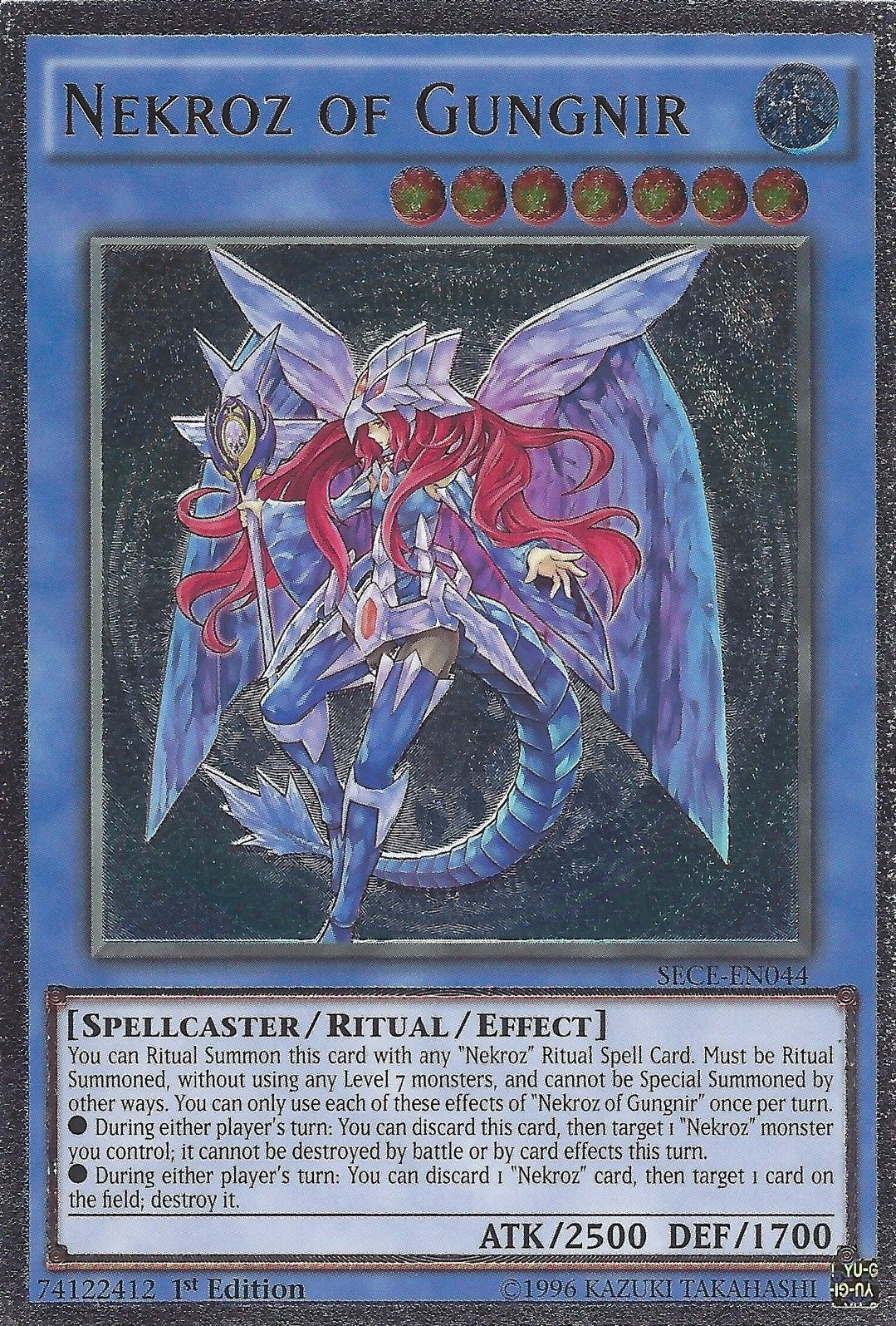 Nekroz of Gungnir [SECE-EN044] Ultimate Rare | Chromatic Games