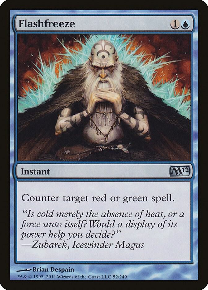 Flashfreeze 52/249 (Magic 2012 (M12))  | Chromatic Games
