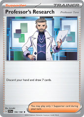 Professor's Research (190/198) (Theme Deck Exclusive) [Scarlet & Violet: Base Set] | Chromatic Games