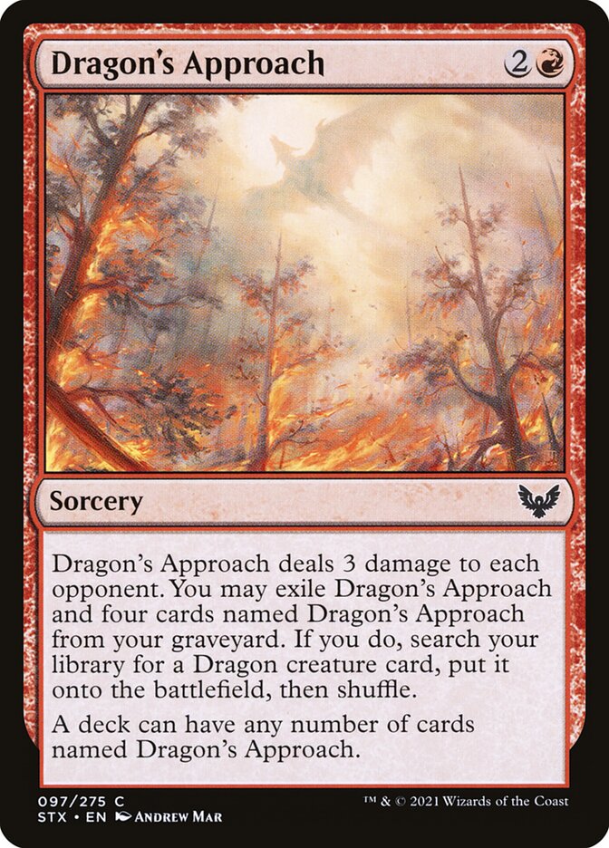 Dragon's Approach 97 (Strixhaven: School of Mages)  | Chromatic Games