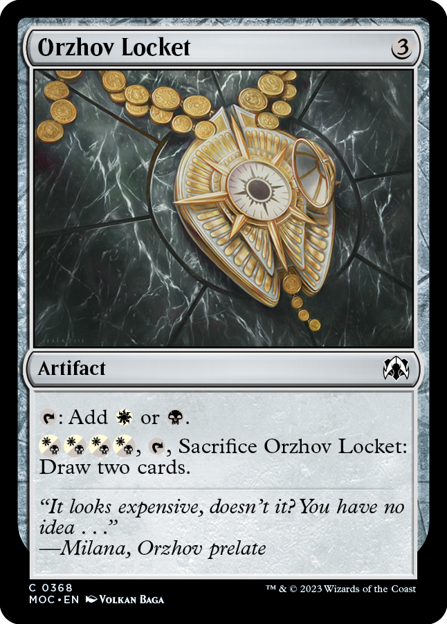 Orzhov Locket [March of the Machine Commander] | Chromatic Games