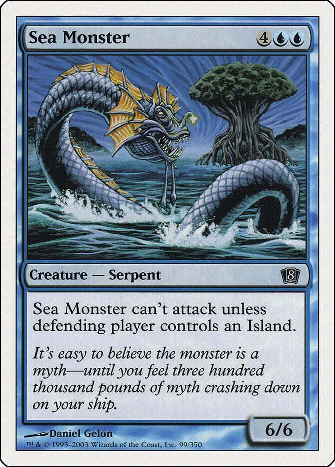 Sea Monster 99/350 (8th Edition)  | Chromatic Games