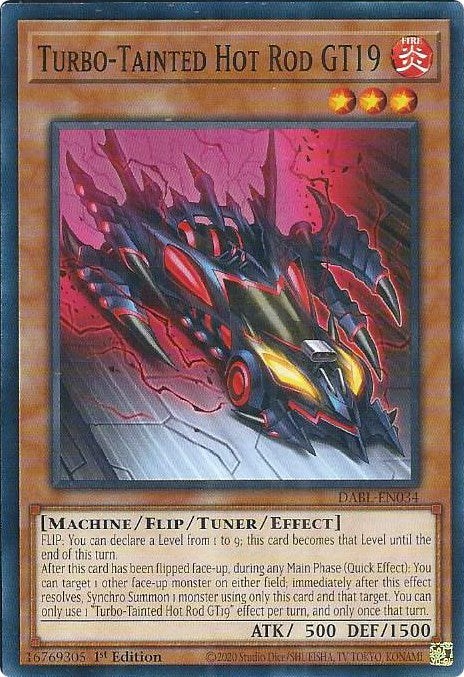 Turbo-Tainted Hot Rod GT19 [DABL-EN034] Common | Chromatic Games