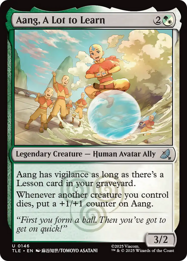 Aang, A Lot to Learn [Avatar: The Last Airbender: Eternal-Legal] | Chromatic Games
