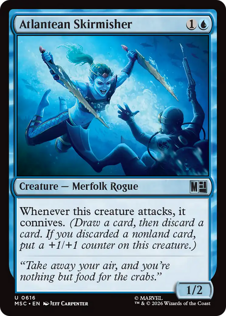 Atlantean Skirmisher [Marvel Super Heroes Commander] | Chromatic Games