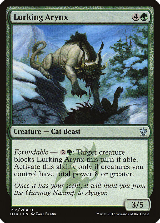 Lurking Arynx 192/264 (Dragons of Tarkir)  | Chromatic Games