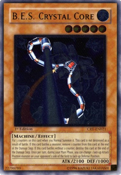 B.E.S. Crystal Core [CRV-EN021] Ultimate Rare | Chromatic Games