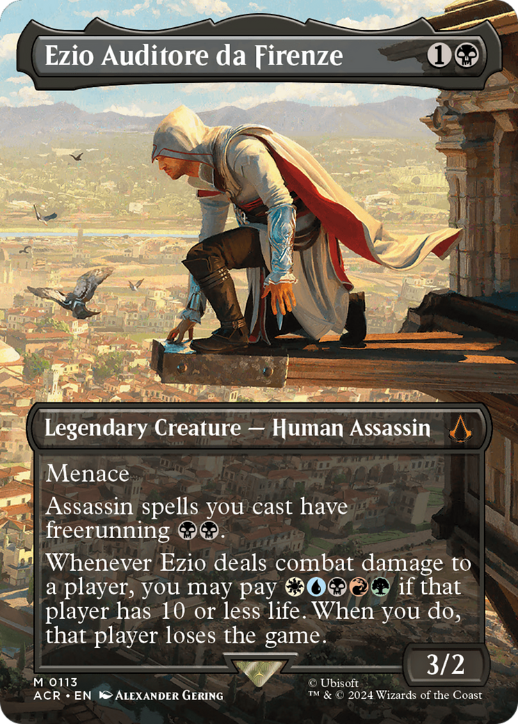 Ezio Auditore da Firenze (Borderless) [Assassin's Creed] | Chromatic Games