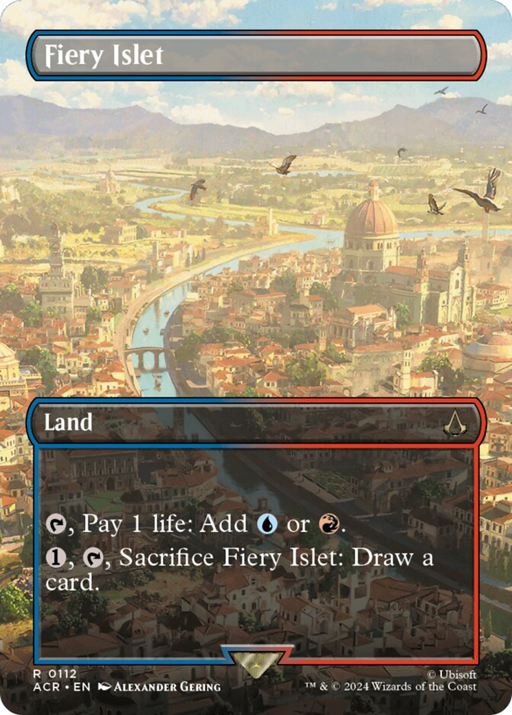 Fiery Islet (Borderless) [Assassin's Creed] | Chromatic Games