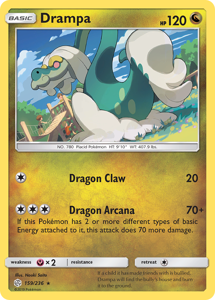 Drampa (159/236) [Sun & Moon: Cosmic Eclipse] | Chromatic Games