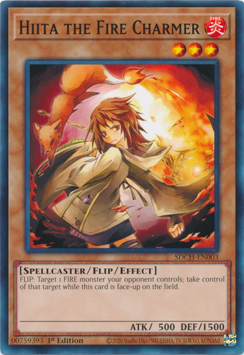 Hiita the Fire Charmer [SDCH-EN003] Common | Chromatic Games