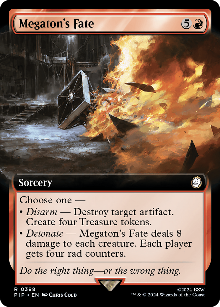 Megaton's Fate (Extended Art) [Fallout] | Chromatic Games