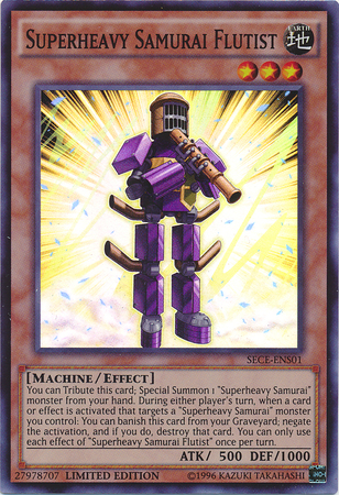 Superheavy Samurai Flutist [SECE-ENS01] Super Rare | Chromatic Games