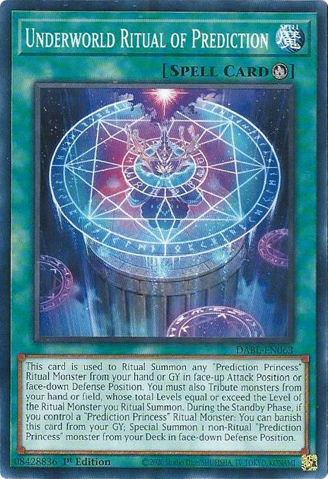 Underworld Ritual of Prediction [DABL-EN063] Common | Chromatic Games
