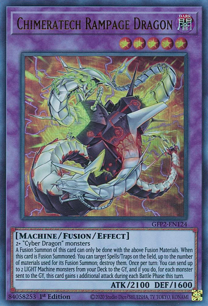 Chimeratech Rampage Dragon [GFP2-EN124] Ultra Rare | Chromatic Games